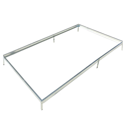 Polycarbonate house, Heavy Duty Outdoor Aluminum Walk-In House Kit With Rain Gutter, Vent And Door For Backyard Garden