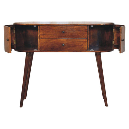 Grove Console Table - Brown