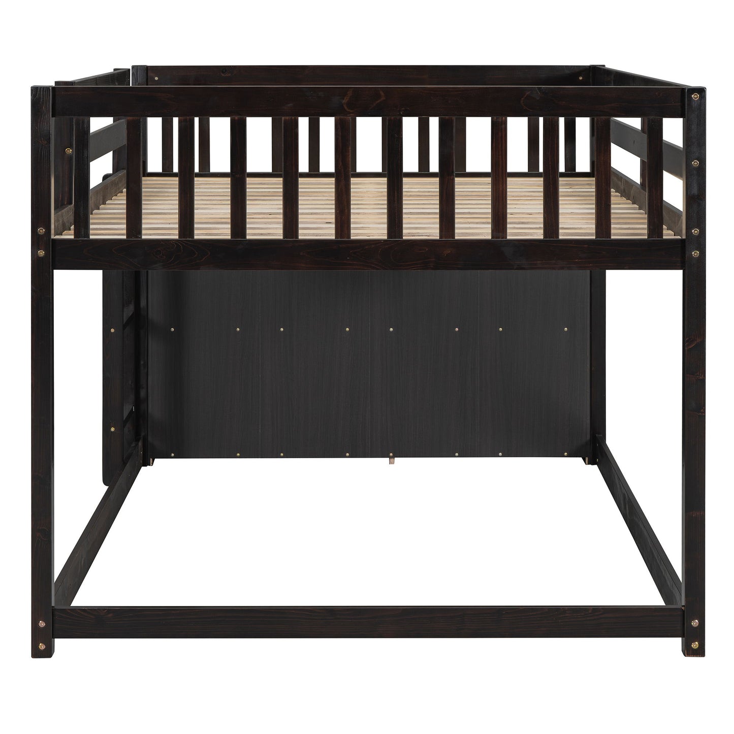 Bunk Bed With 4 Drawers And 3 Shelves
