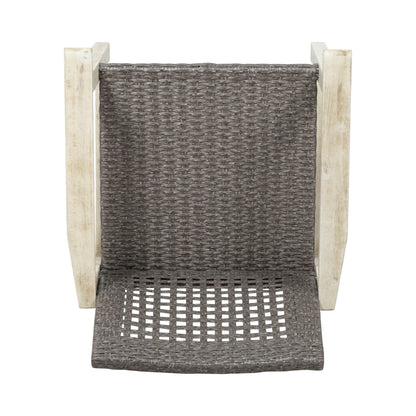 Outdoor Dining Chair Acacia Wood Frame (Set of 2)