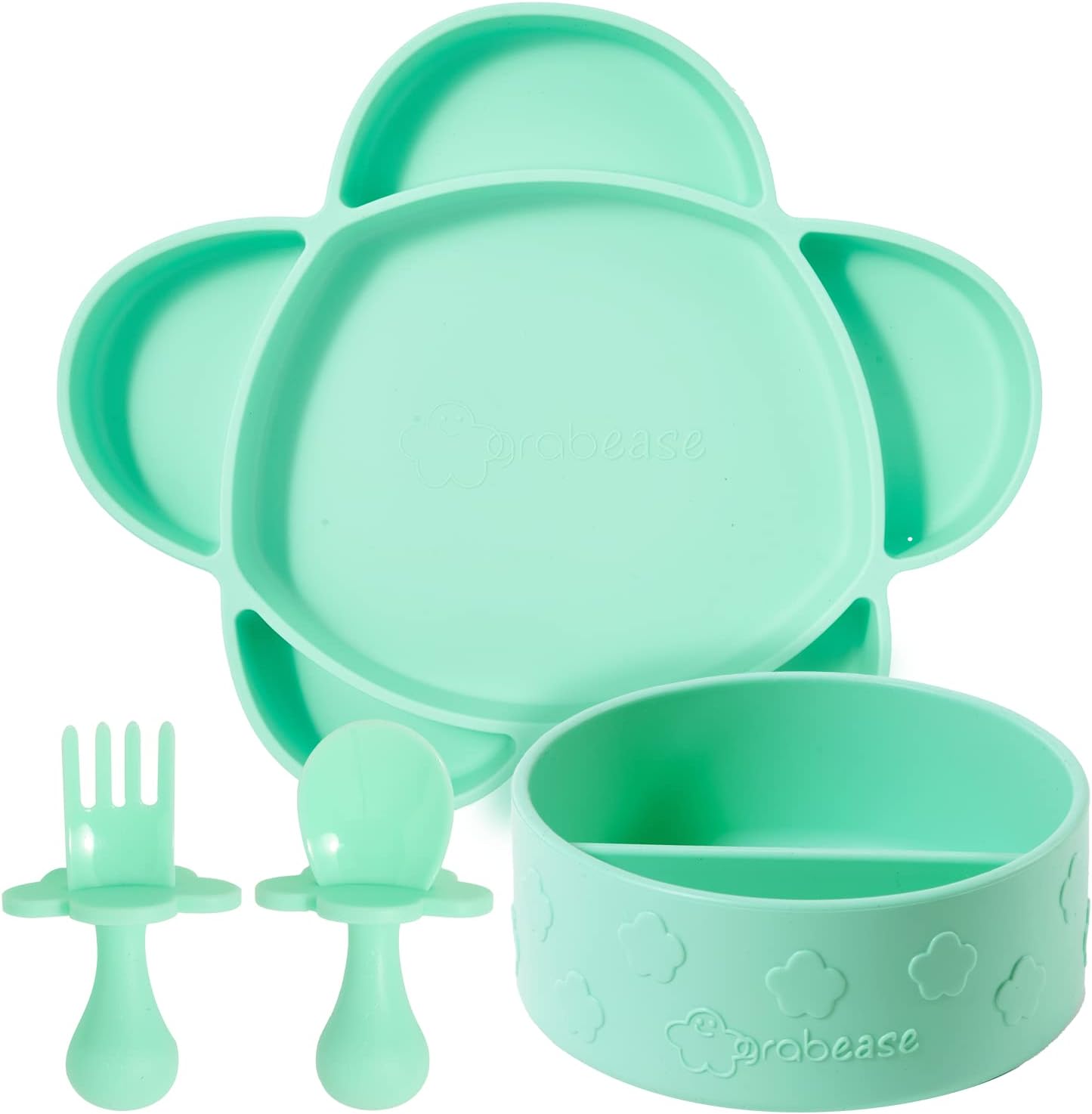 4-Piece Self-Feeding Set - Mint