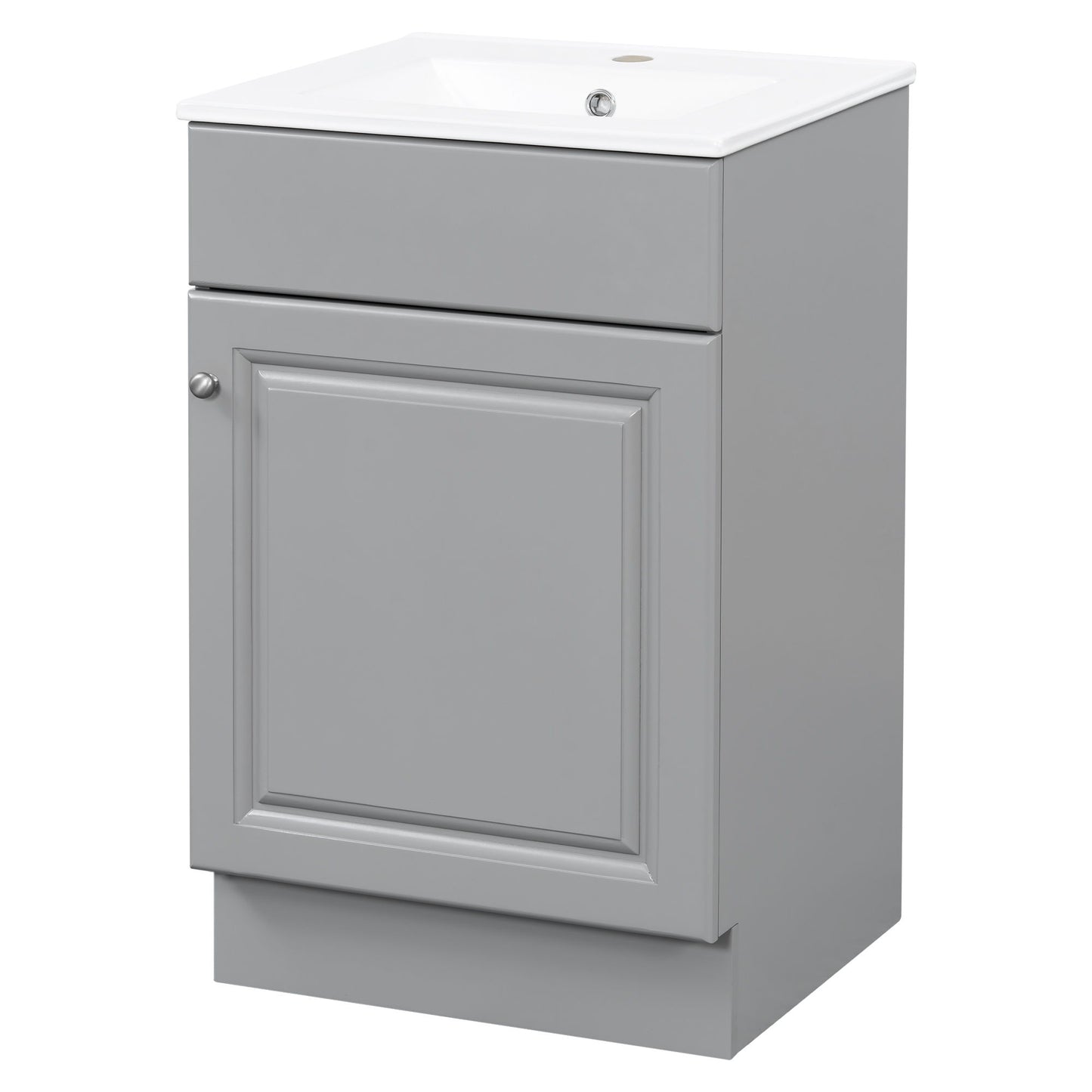 Bathroom Vanity With Sink, Cabinet With Adjustable Shelf