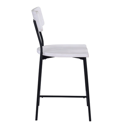 Badin - Counter Stool - White Washed