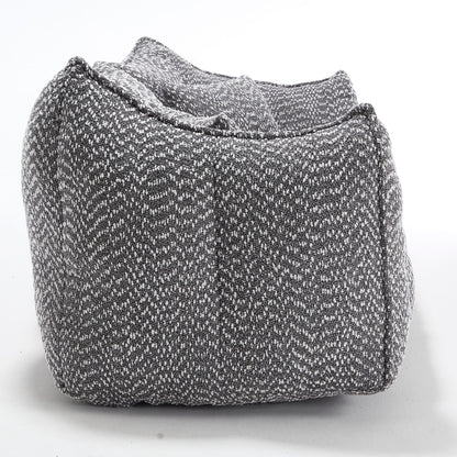 Comfortable Dual Beanbag Chair With High Resilience Foam Core For 2 People