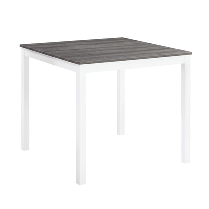 5 Piece Counter Height Table Set With 4 Chairs