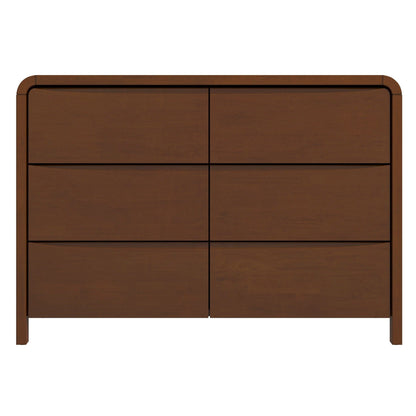 Lionel - 6 Drawer Dresser - Brown
