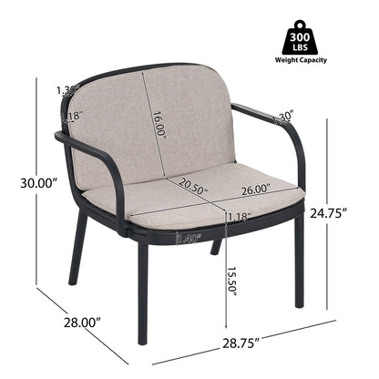 Luna - Outdoor Club Chair (Set of 2)