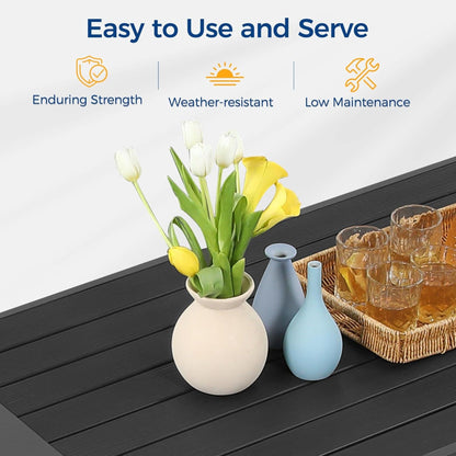 Modern Rectangle Outdoor Coffee Table