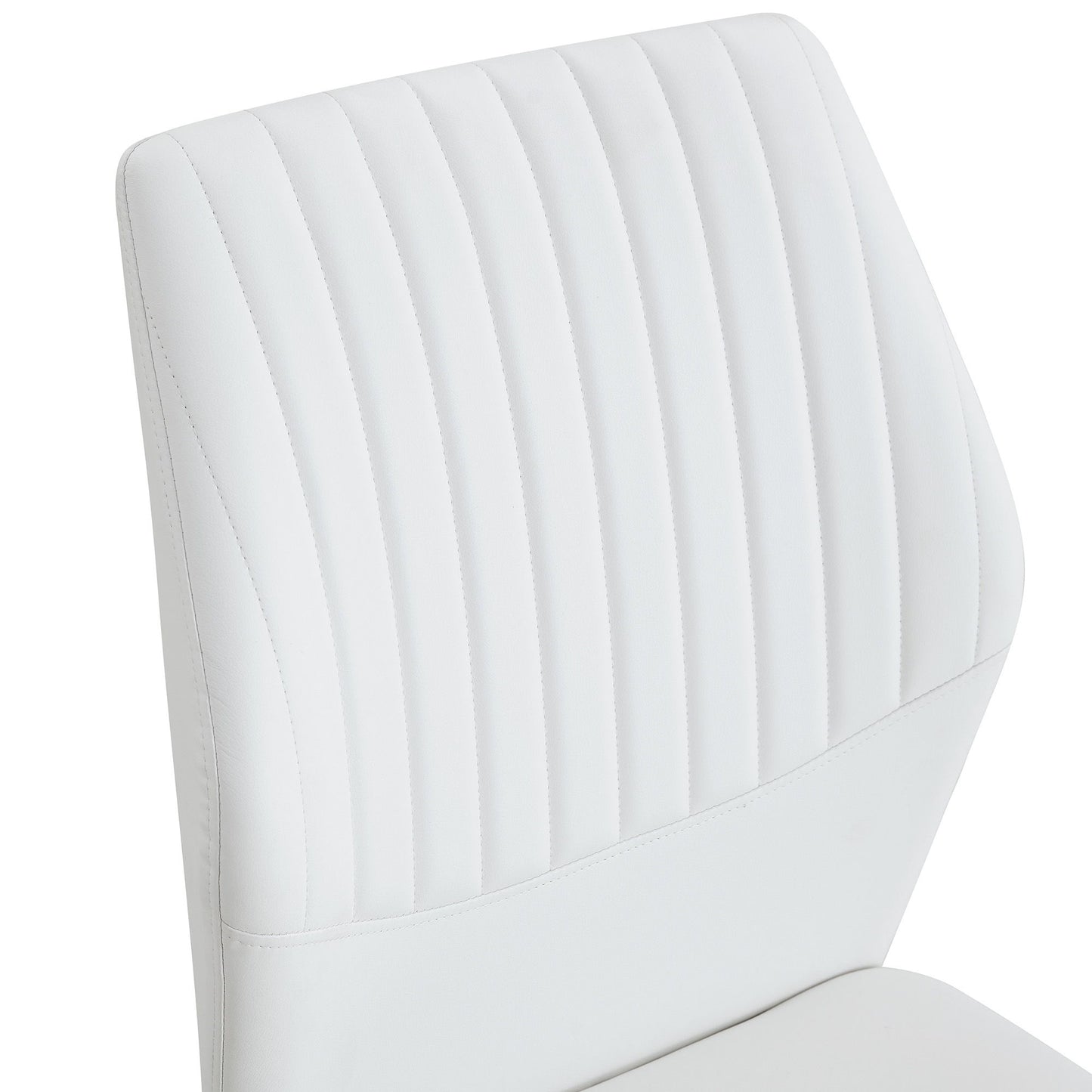 Luxury Simple High Resilience Dining Chair With Metal Legs
