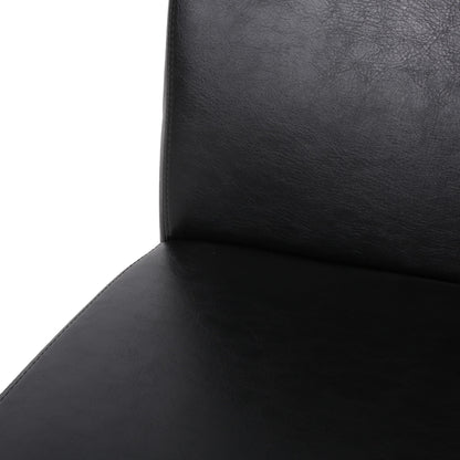 Contemporary Dining Chair With Rubberwood Legs (Set of 2)