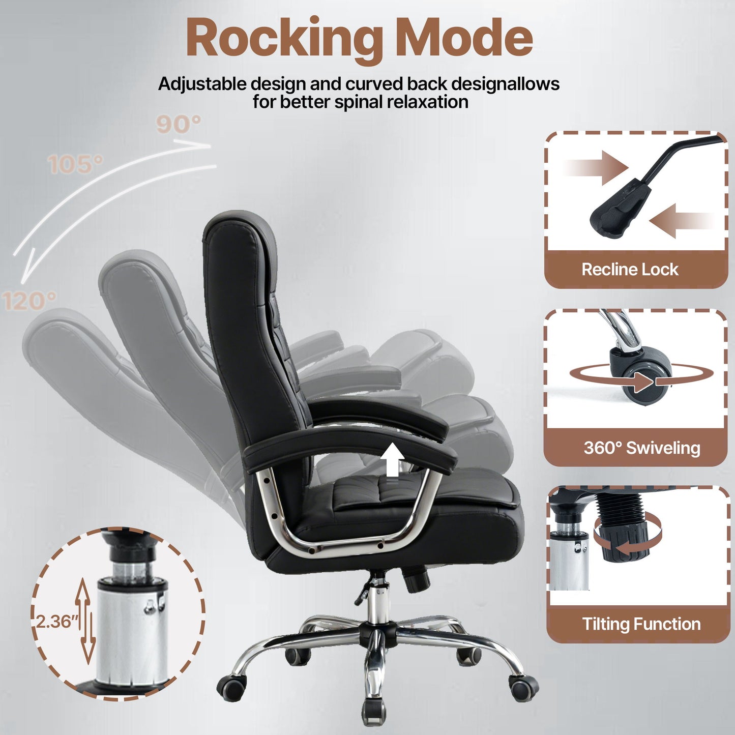 Executive Office Chair High Back Desk Chair