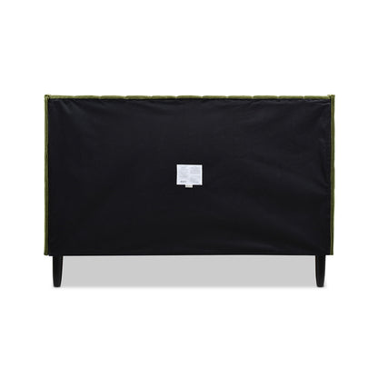 Aspen - Vertical Tufted Modern Headboard Platform Bed Set