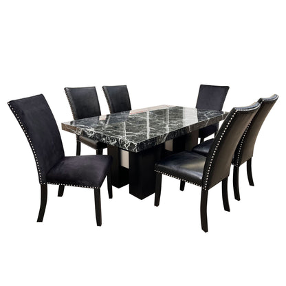 Jhoanna - Dining Table - Black
