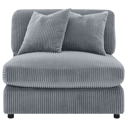 Cassidy - Upholstered Sectional Sofa With Reversible Cushions