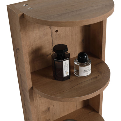 Bathroom Wall Mounted Storage Rack With Float Mounting Design