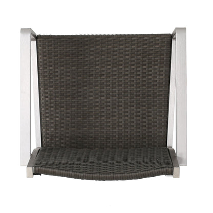 Outdoor Rust Proof Aluminum Barstools (Set of 2)