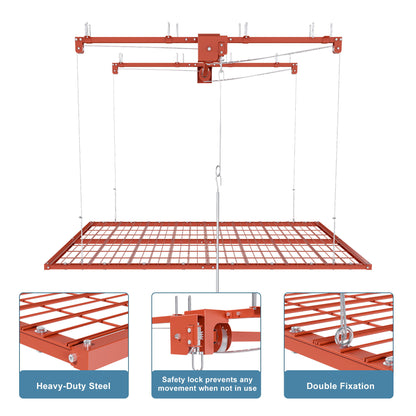 Overhead Garage Storage Rack