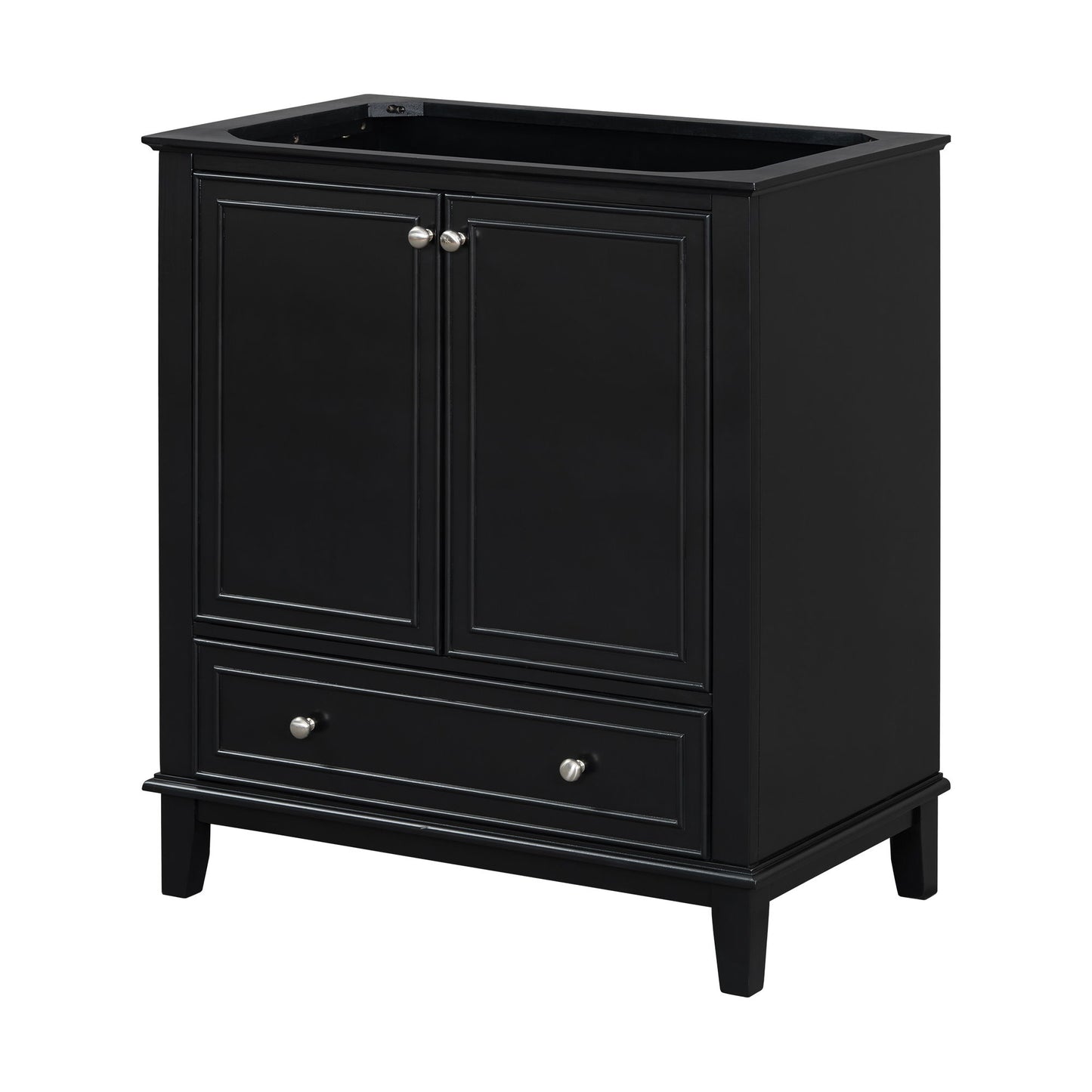 Modern Bathroom Vanity Base Only With Doors And Drawer