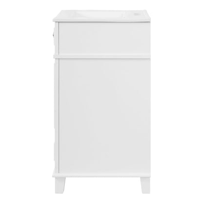 Bathroom Vanity With Sink, Storage Cabinet