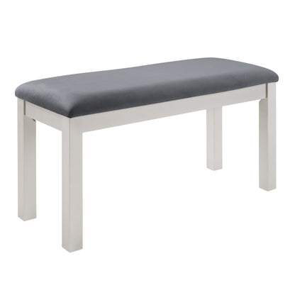 Dining Table Set, Table With A Rectangular Table And Upholstered Chairs