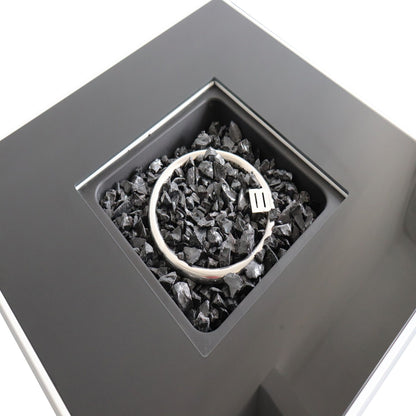 Powdercoated Fire Pit With Top