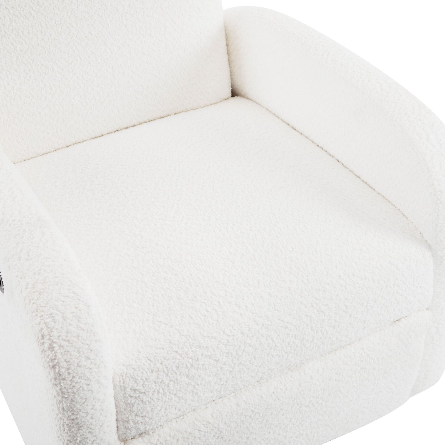 Contemporary 360 Swivel And Glider Recliner Chair