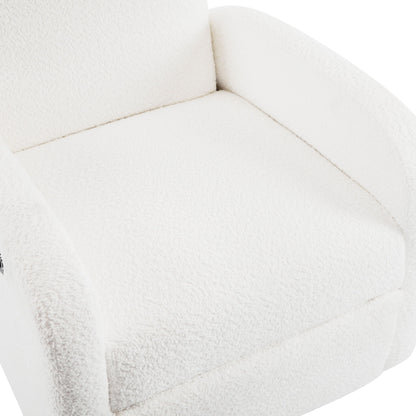 Contemporary 360 Swivel And Glider Recliner Chair