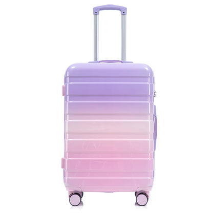 Luggage Set 20" /24" /28" With Combination Lock And Silent Wheels