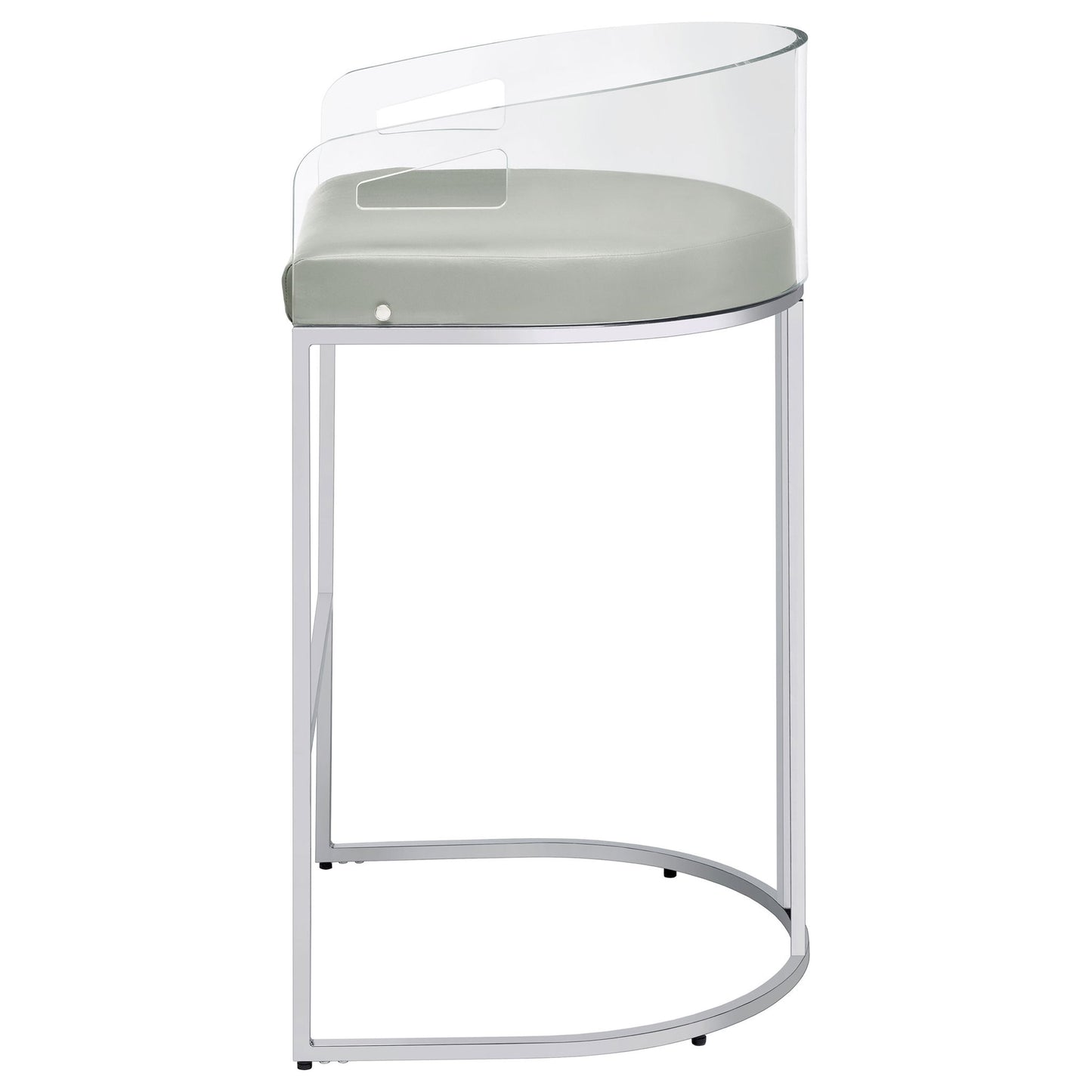 Mello - Upholstered Bar Chair (Set of 2) - Gray