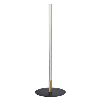 Dimond - LED Table Lamp With On / Off Switch Round Base - Black / Gold