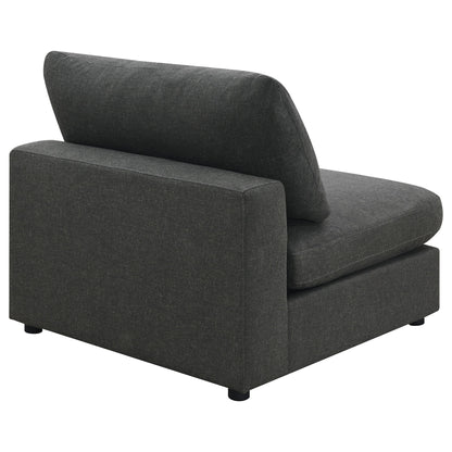 Duncan- Armless Chair With Removable Cushions