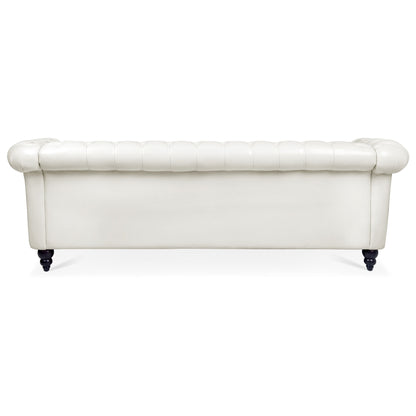 Rolled Arm Chesterfield 3 Seater Sofa
