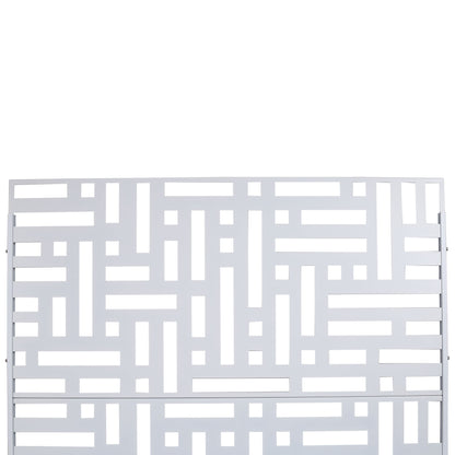 Decorative Freestanding Metal Privacy Screen For Indoor & Outdoor Use