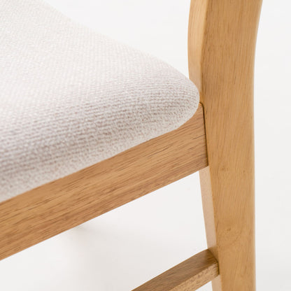 Dining Chairs With Cushioned Seat (Set of 2)