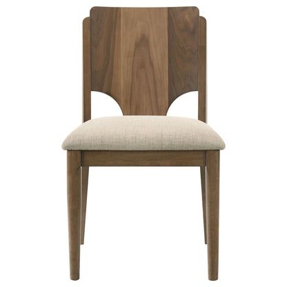Graham - Upholstered Dining Side Chair (Set of 2) - Walnut
