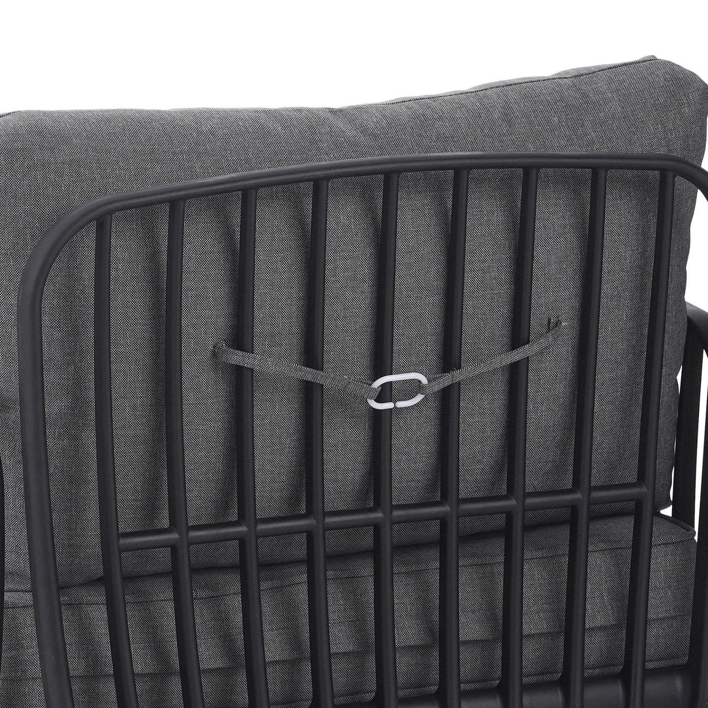 Outdoor Patio Club Chair, Waterproof Thick Cushion Deep Seating