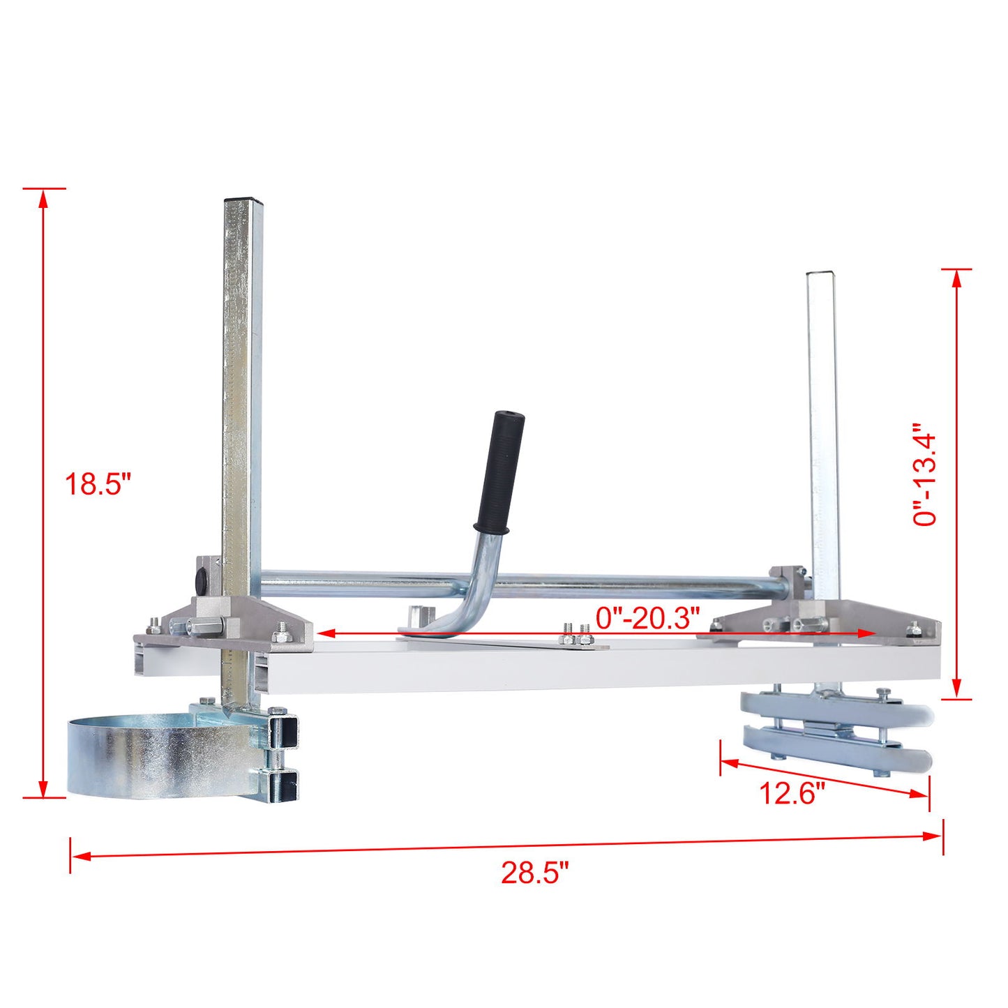 Portable Chainsaw Planking Lumber With Adjustable Milling Bar