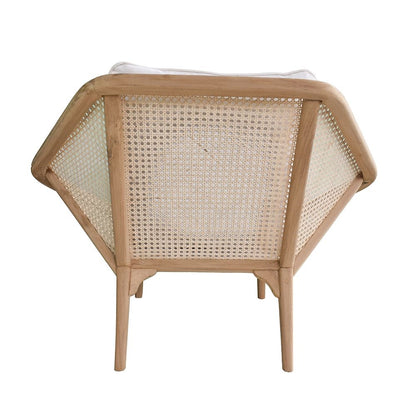 Tectona - Teak Leisure Chair - Natural Wood / Brown