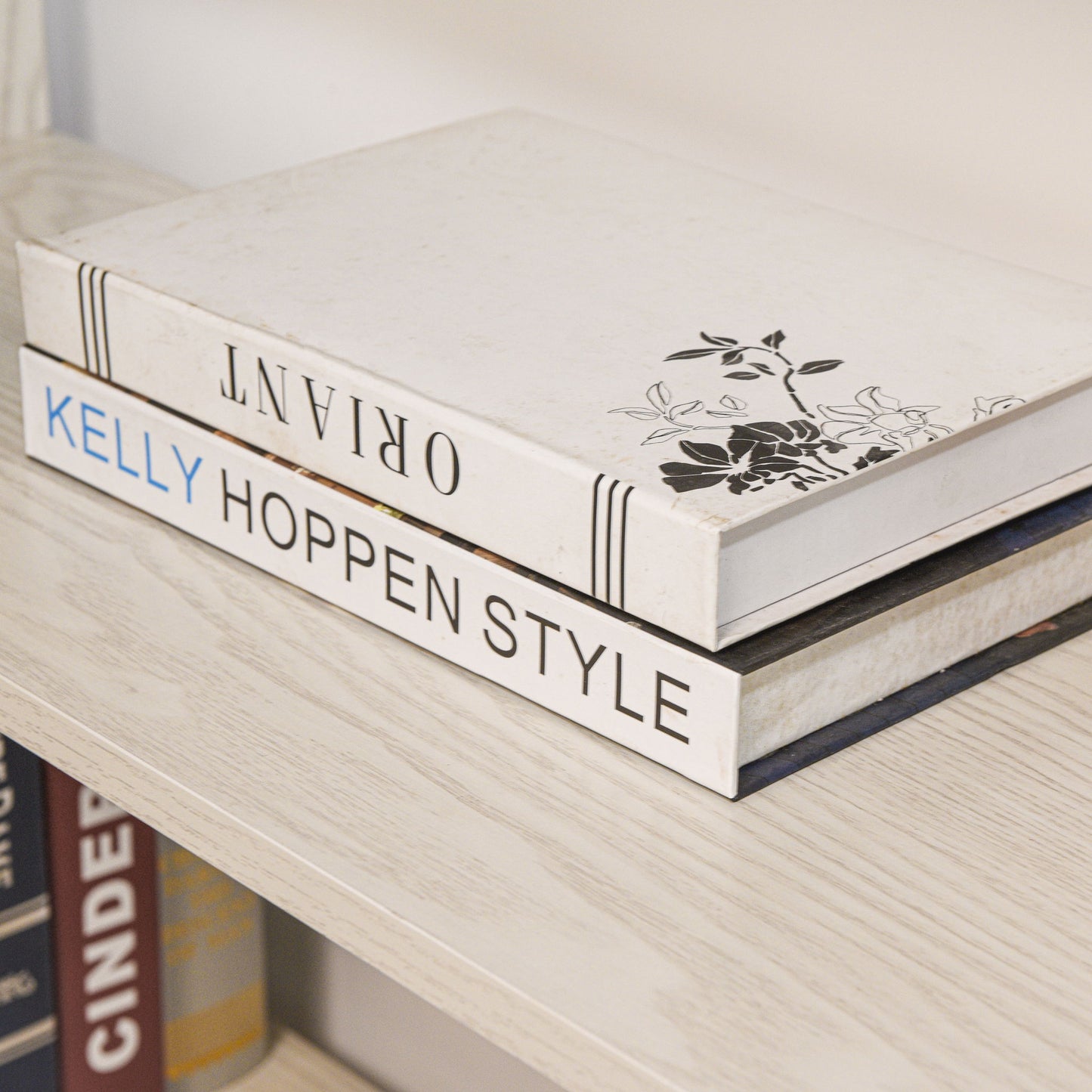L-Shaped Design Corner Bookshelf