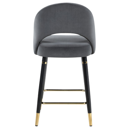 Open Back Counter Height Stools (Set of 2)
