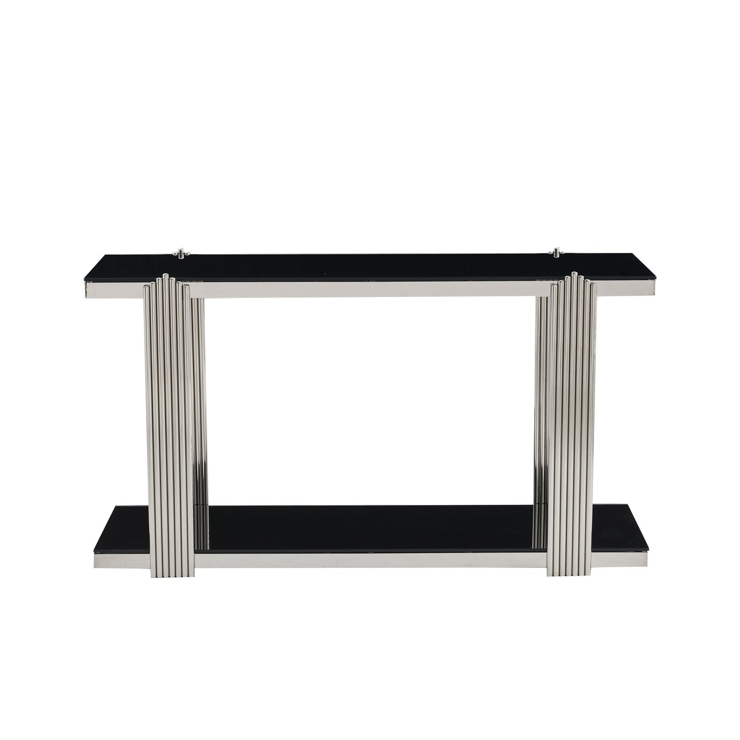 Console Table With Double Tier Storage