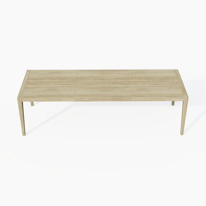 Adeline - Rectangular Dining Table With Leaves - Natural Wood Wash