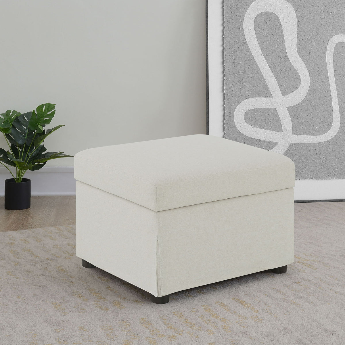 Merced - Lift Top Storage Ottoman