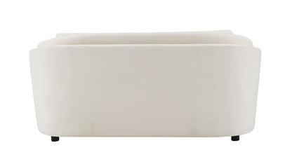 Mariko - 3 Piece Living Room Set Sofa Loveseat Chair - Beige