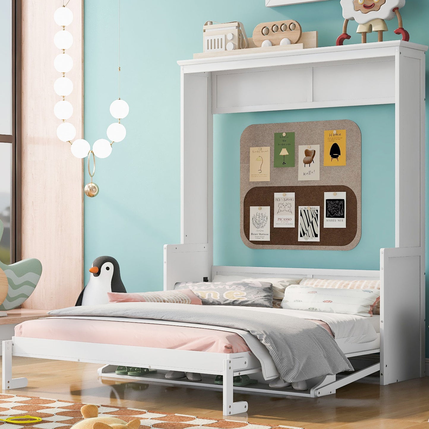 Murphy Bed With Shelf