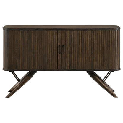 Wes - 2 Door Sideboard Buffet Storage Cabinet - Walnut