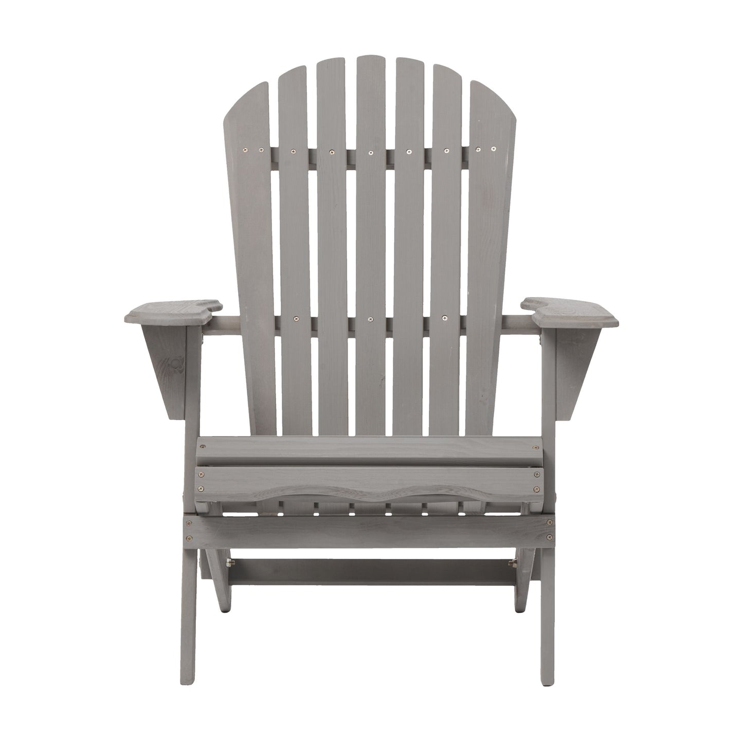 Oversize Outdoor Folding Adirondack Chair, Patio Chair For Garden