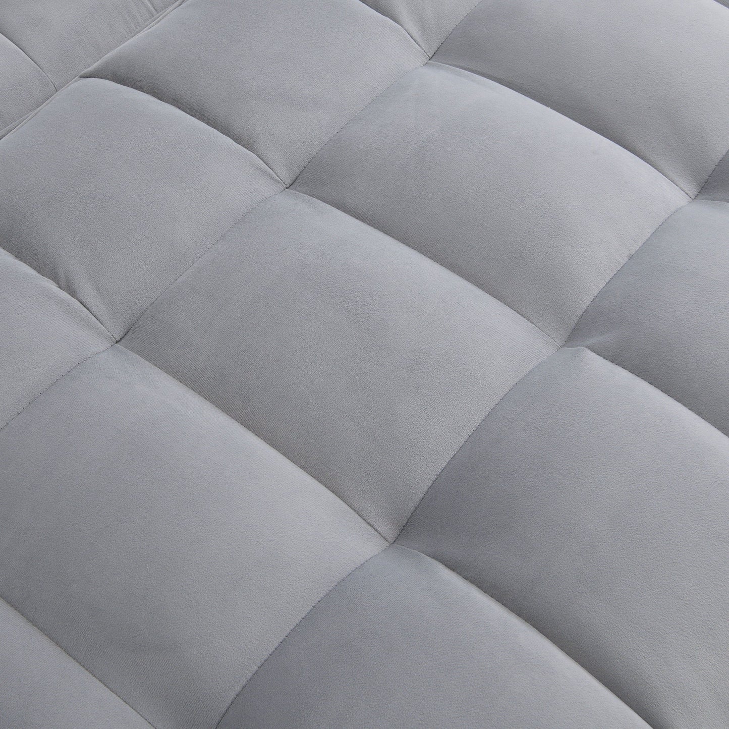 Modern Loveseat With Pullout Bed, Adjustable Reclining Backrest