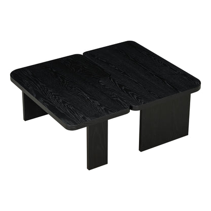 Modern Minimalist Coffee Table Set With Splicing Design