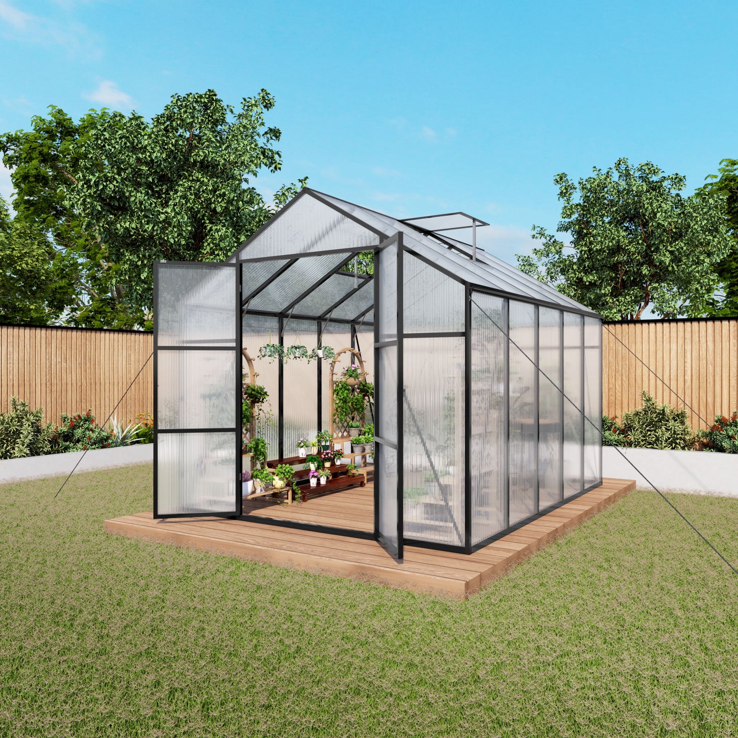 Gain Height Windproof house All Season Outdoor Garden Shelter